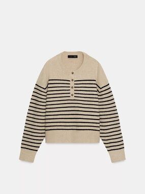 Zara Striped Knit Sweater